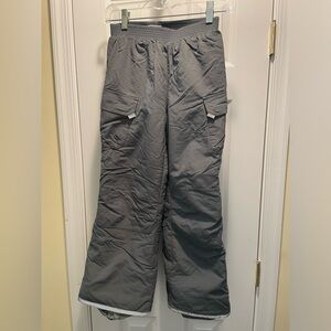 Hanna Andersson Size 140 Gray Snow Pants - Unisex